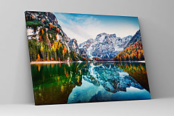 Obraz Hory v zime 1956